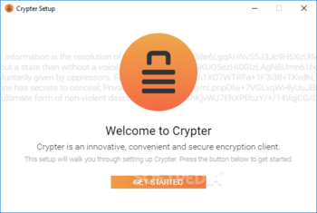 Crypter screenshot