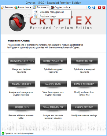 Cryptex screenshot 2