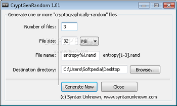 CryptGenRandom screenshot