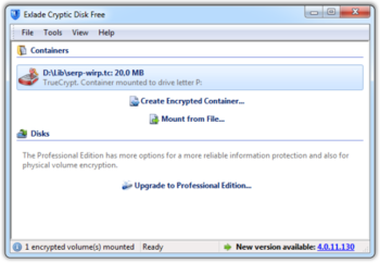 Cryptic Disk Free screenshot 4