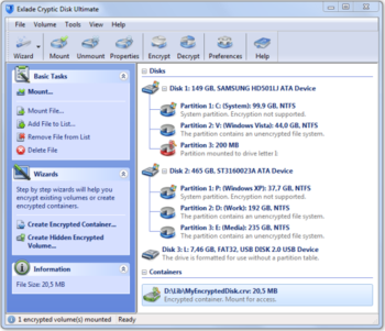 Cryptic Disk Pro screenshot 5