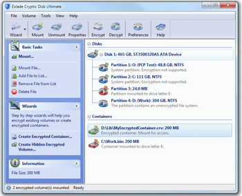 Cryptic Disk Ultimate Edition screenshot 2