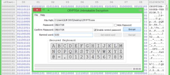 Cryptisa screenshot