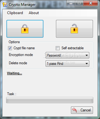 Crypto Manager screenshot