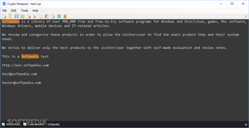 Crypto Notepad screenshot 2