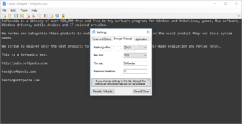 Crypto Notepad screenshot 9