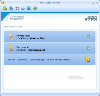 Crypto Password Protect Folder screenshot 3