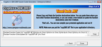 Crypto++ SDK 2007 Enterprise screenshot 8