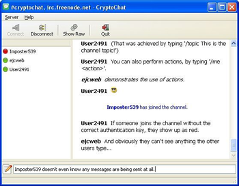 CryptoChat screenshot 3