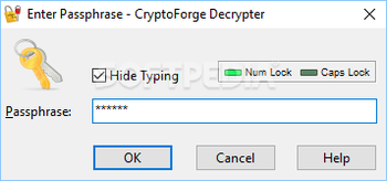 CryptoForge Decrypter screenshot 2