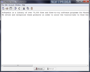 Cryptographic Text Converter screenshot