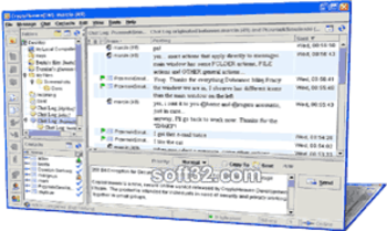 CryptoHeaven Secure Email Hosting Linux screenshot 3