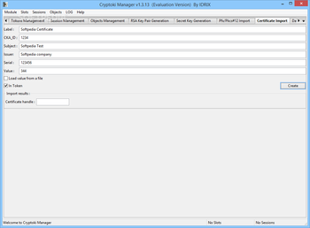 Cryptoki Manager screenshot 10
