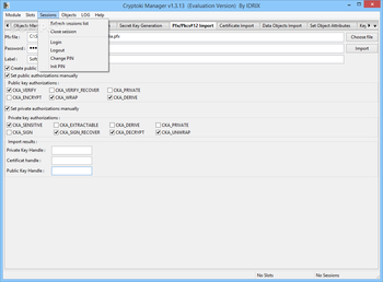 Cryptoki Manager screenshot 4