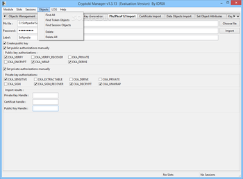 Cryptoki Manager screenshot 5