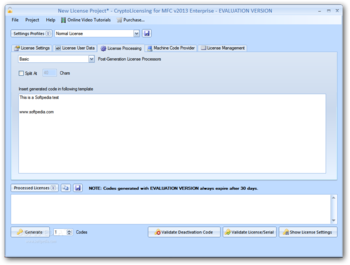 CryptoLicensing For MFC screenshot 4