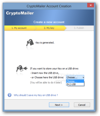 CryptoMailer screenshot 6