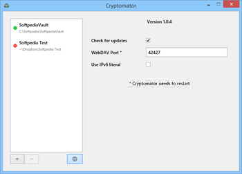 Cryptomator screenshot 4