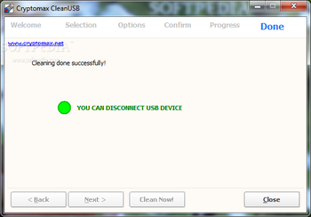 Cryptomax CleanUSB screenshot 5