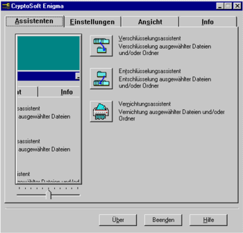 CryptoSoft Enigma  screenshot