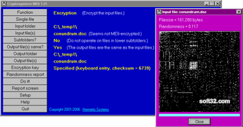 Cryptosystem ME6 screenshot 3