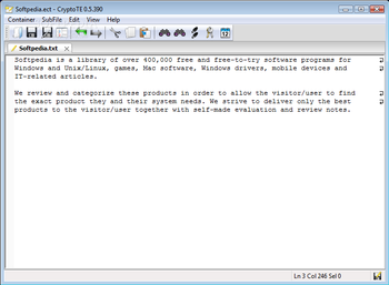 CryptoTE screenshot