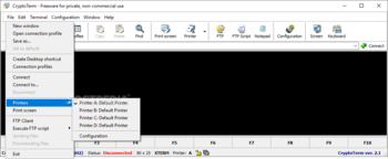 CryptoTerm screenshot 2