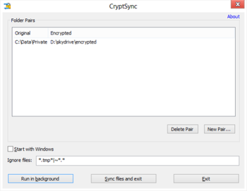 CryptSync  screenshot