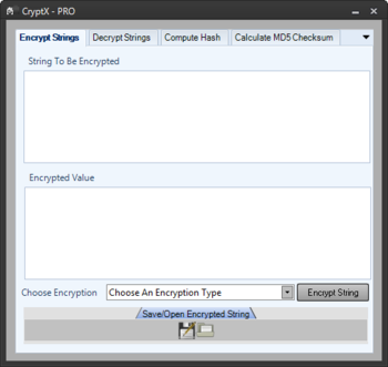 CryptX screenshot