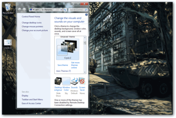 Crysis 2 Theme screenshot