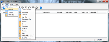 Crysnet Bandwidth Manager screenshot 3