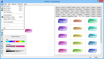 Crystal Button screenshot 2