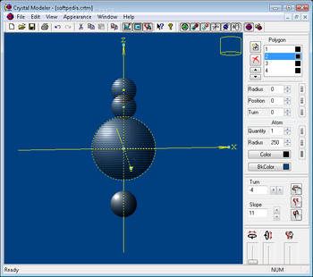 Crystal Modeler screenshot 2