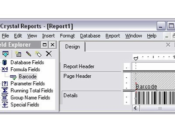 Crystal Reports Barcode Font UFL screenshot