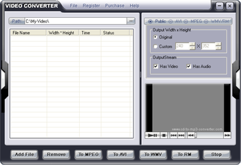 Crystal Video Converter screenshot 3