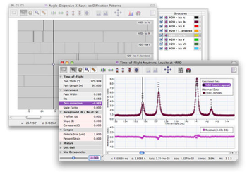 CrystalDiffract screenshot