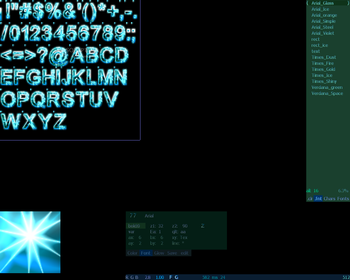 CrystalFont screenshot