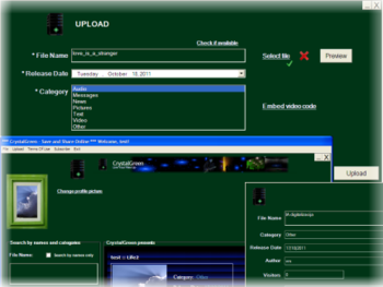 CrystalGreen screenshot
