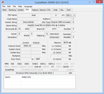 CrystalMark screenshot 4