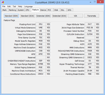 CrystalMark screenshot 5