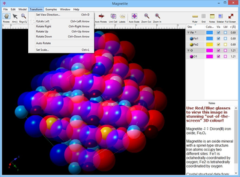 CrystalViewer screenshot 3