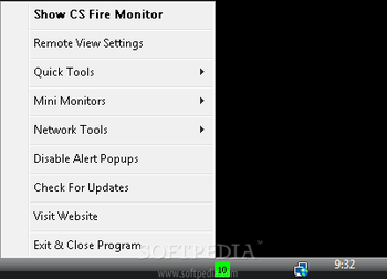 CS Fire Monitor screenshot