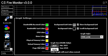 CS Fire Monitor screenshot 8