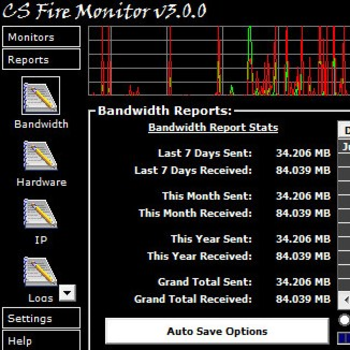 CS Fire Monitor screenshot