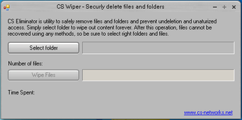 CS Wiper screenshot