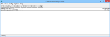CS3000 Control and Configuration Software screenshot