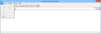 CS3000 Control and Configuration Software screenshot 2
