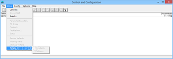 CS3000 Control and Configuration Software screenshot 3