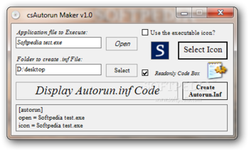 csAutorun Maker screenshot