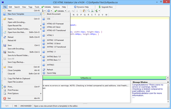 CSE HTML Validator Lite screenshot 2
